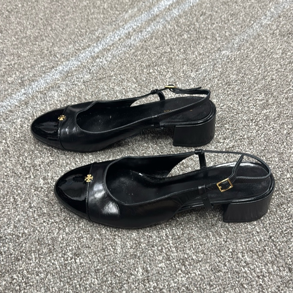 Black Tory Burch Heels